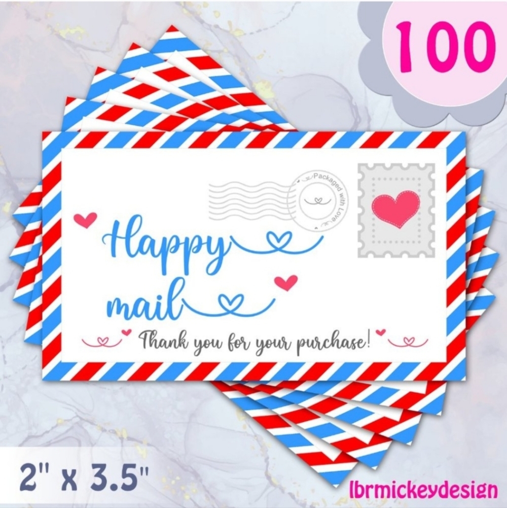 100 Thank You Cards